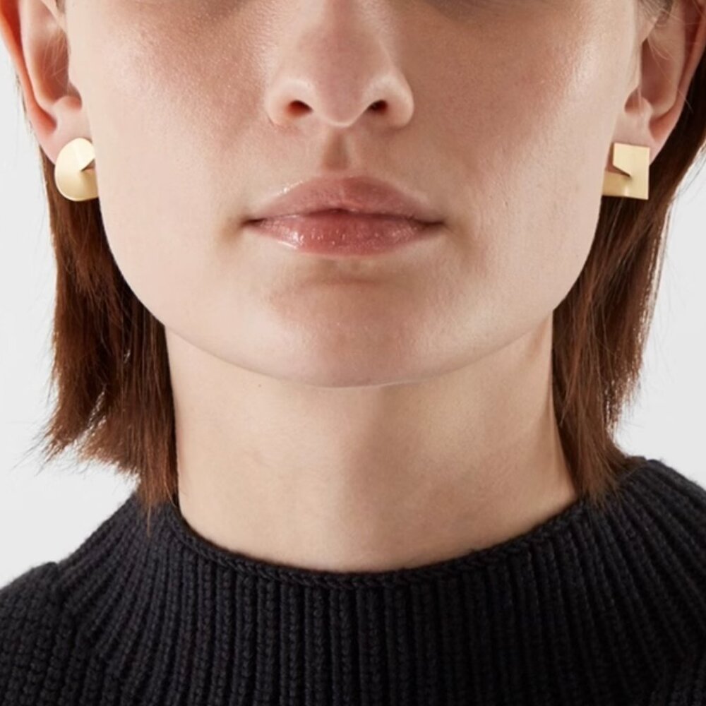 COS Mixmatch Studs Earrings Gold